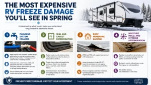 Common RV Freeze Damages In Vestaburg Mi