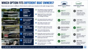 Which storage fits your boat