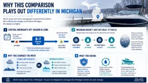 Winter boat storage in Michigan explained